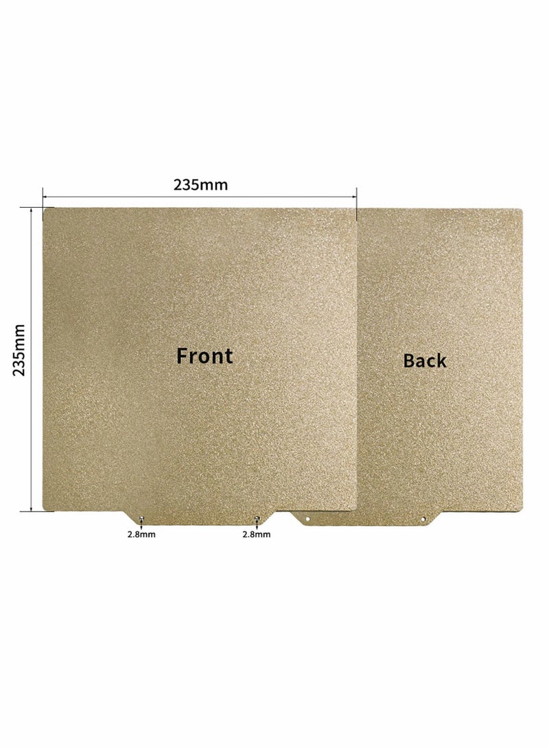 3D Printing Magnetic Build Plate Dual Sided Textured Flex Printing Bed 235x235mm with PEI Surface Printing Hotbed Parts for Aquila Ender 3 for Pro for V2 for S1 for Ender 5 - Image 5