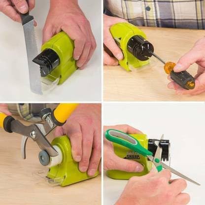 RZONE Enterprise Home Kitchen Electric Knife SharpenerMultiFunctional Motorized Blade SharpenerUsable Sharpening Tool for Kitchen KnivesEffortless Knife Maintenance at Home - Image 5