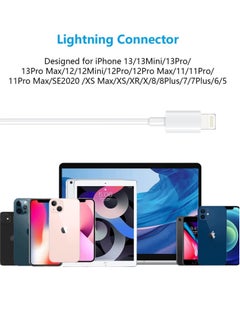 ELTRAZONE Lightning Headphone Wired for iPhone 14[Apple MFi Certified] Built-in Microphone & Volume Control, in-Ear Stereo Headset Compatible with iPhone 13 Mini/SE/13 Pro/14Pro Max/11/X/8 7-All iOS System  - Image 2