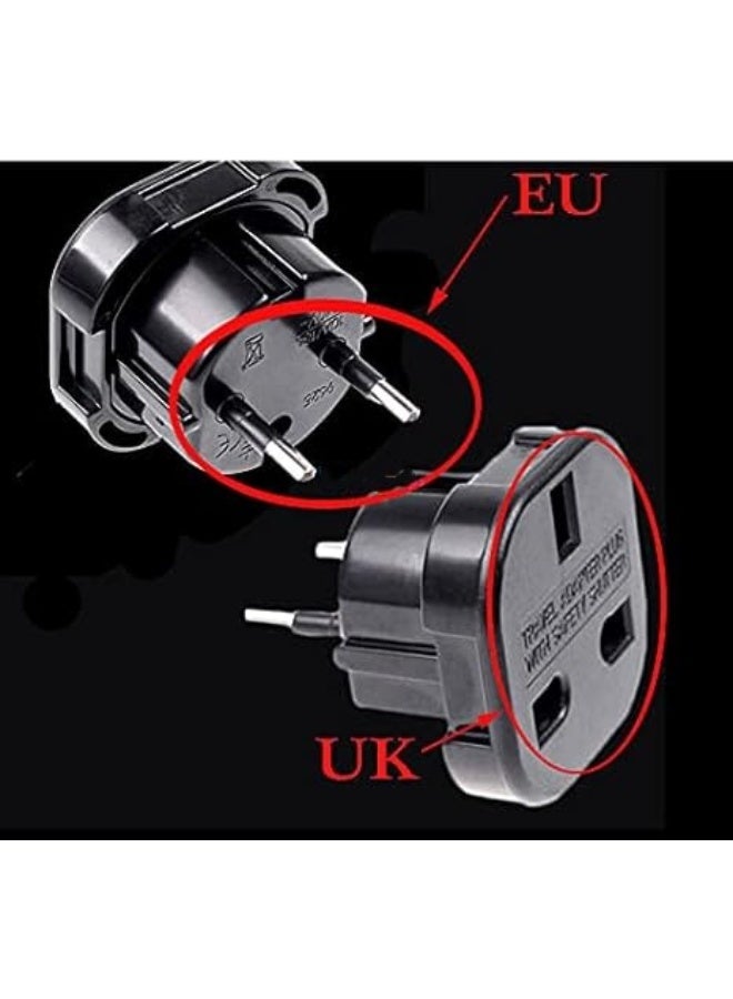 Halamodo UK to European Euro EU AC Travel Charger Adapter Plug Outlet Converter Adapter Arrival - Image 5