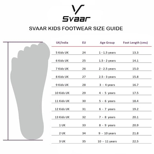 SVAAR Attractive Clog Shoes For Boys & Girls || Indoor & Outdoor Sandals Clogs For Kids Navy Blue, 7 UK - Image 2
