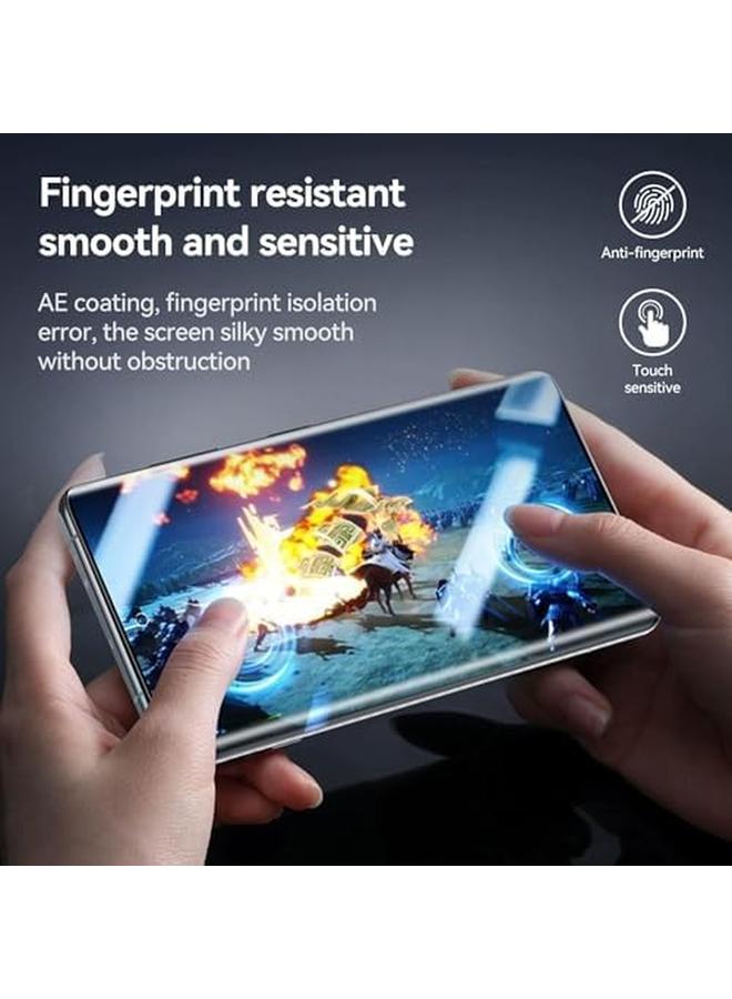 Pack Screen Protector For Motorola Edge 50 Pro 5G 6.7 Inch Support Fingerprint Unlock Full Cover Hydrogel Aqua Screen Protector Curved For Motorola Edge 50 Pro 5G