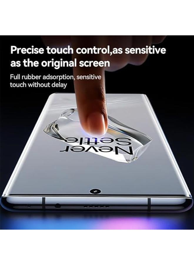 erorex Pack Screen Protector For Motorola Edge 50 Pro 5G 6.7 Inch Support Fingerprint Unlock Full Cover Hydrogel Aqua Screen Protector Curved For Motorola Edge 50 Pro 5G  - Image 5