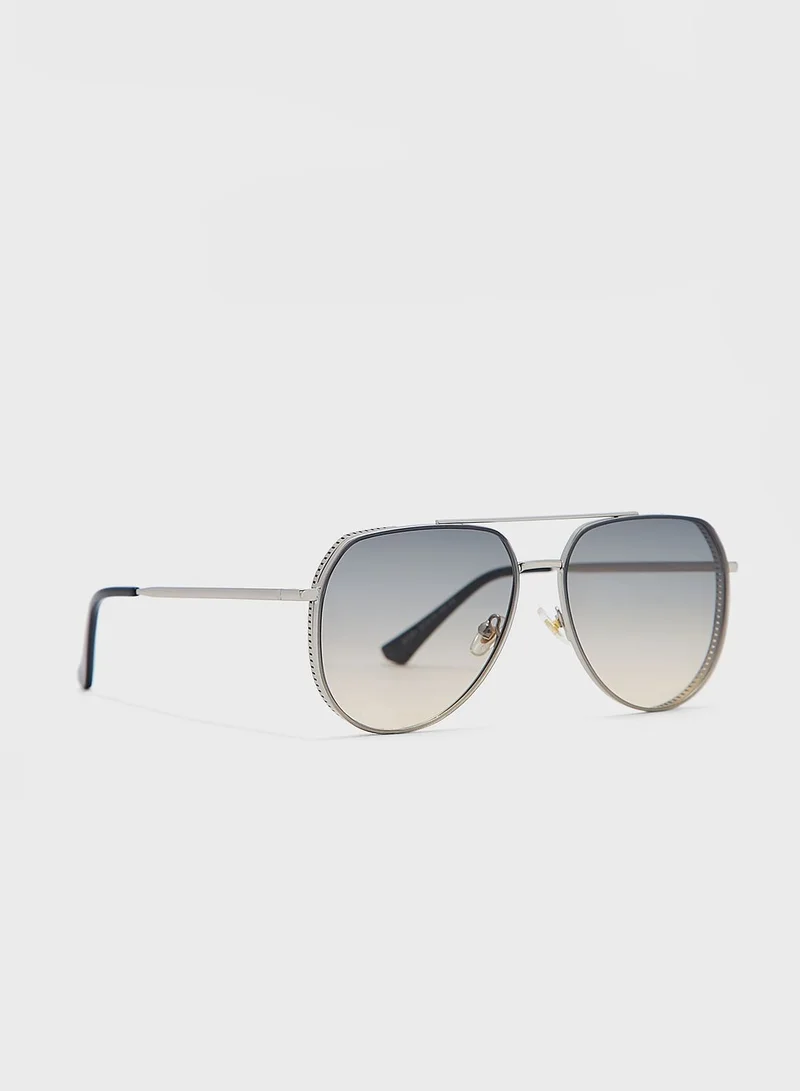 Seventy Five Classic Aviator Sunglasses