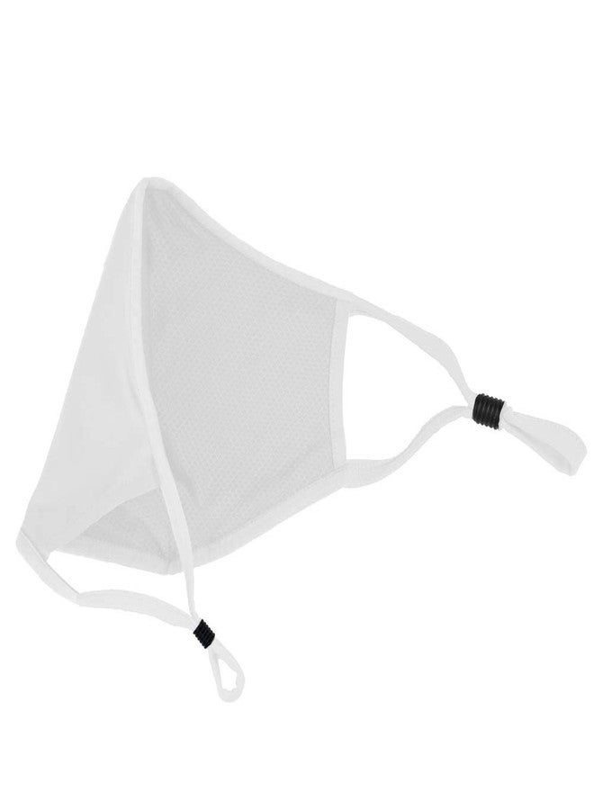 Fieldsheer Cooling Reusable Face Mask, Breathable Comfort, Face Cover for Home Office Work Outdoors, One Size - White - Image 2