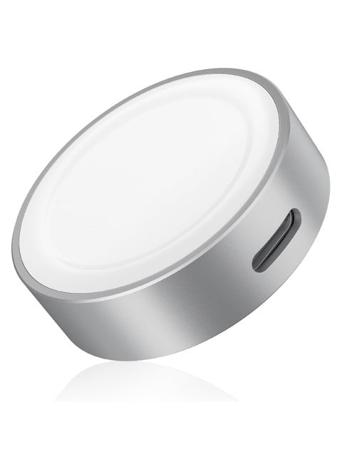 Magnetic Charging Adapter for Apple Watch, Wireless Portable iWatch Charger with USB-C & iPhone Power Port, Compatible for iWatch Series 10/9/8/7/6, Ultra 2, SE, 42/46/44mm