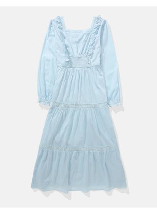 princess polly baby blue dress American Eagle Blue Regular Fit Dress main image 0