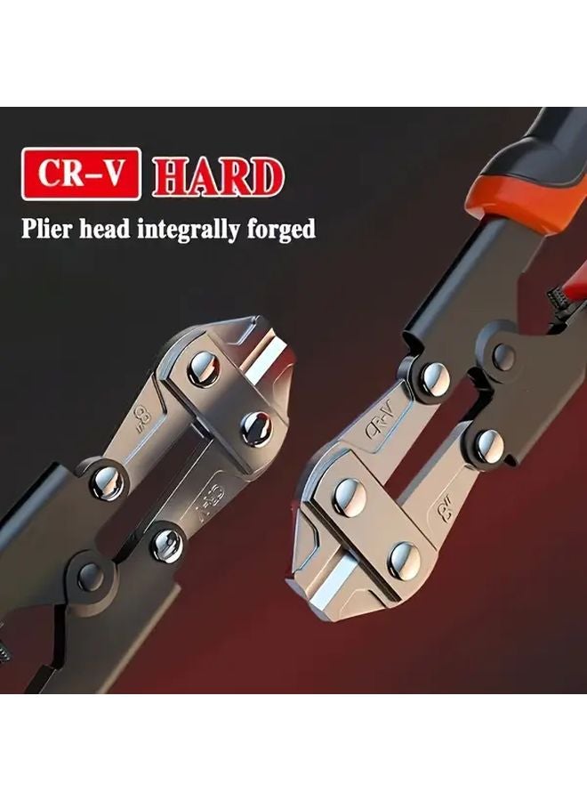 1pc Anti Chip Blade Bolt Cutters 8in Heavy Duty Metal Construction Shears - Image 3