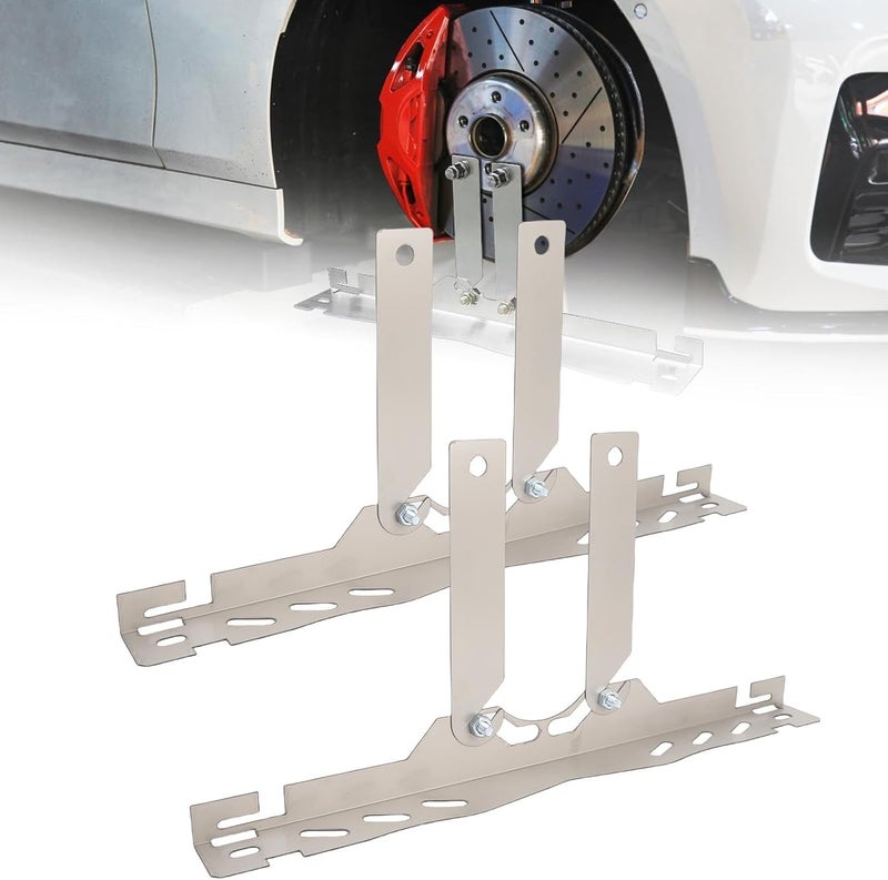 Professional Wheel Alignment Tool Kit Heavy Duty Alloy Steel Toe Alignment Measurement Gauge with Tape Measures Extension Brackets for Cars Trucks ATVs UTVs Motorcycles DIY - Image 5