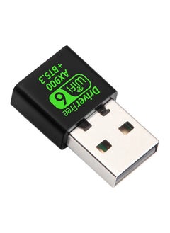 FLOWING USB WiFi Bluetooth Adapter, 900Mbps Dual Band 2.4/5Ghz Wireless Network External Receiver, Mini WiFi Dongle for PC/Laptop/Desktop  - Image 2