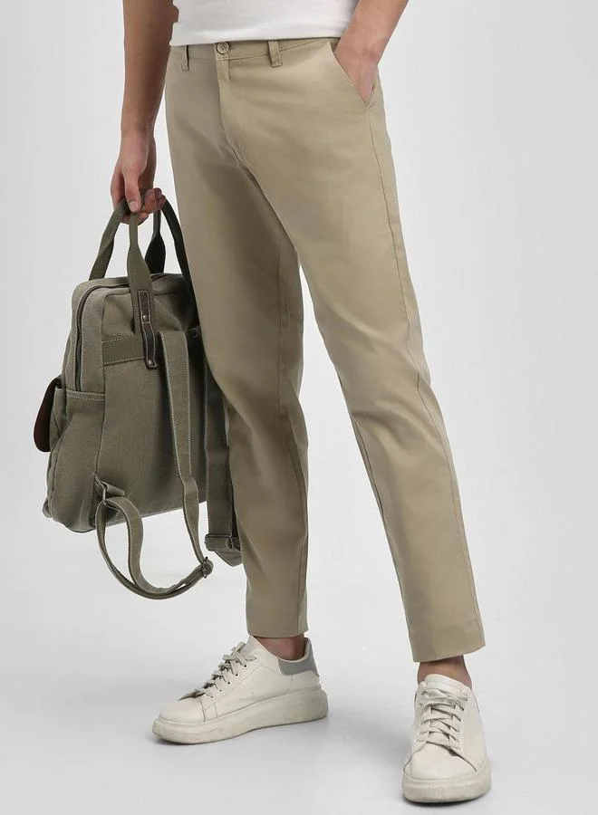 Dennis Lingo Men Slim Fit Cotton Pants