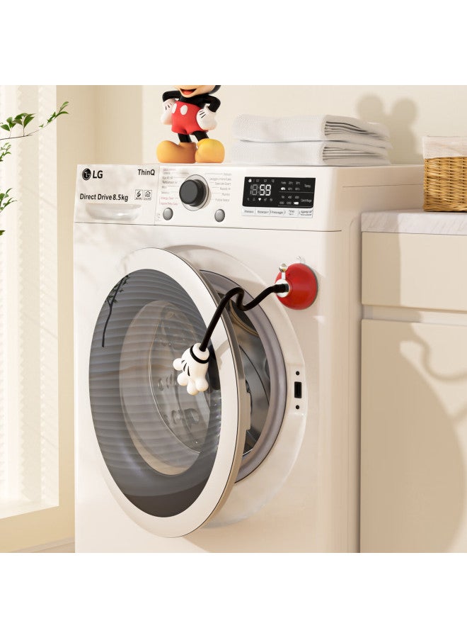 Bydoll Drum Washing Machine Door Ventilation Fixer Door Bracket Anti-collision Limiter Buckle Door Stop Mold-resistant Suction Cup