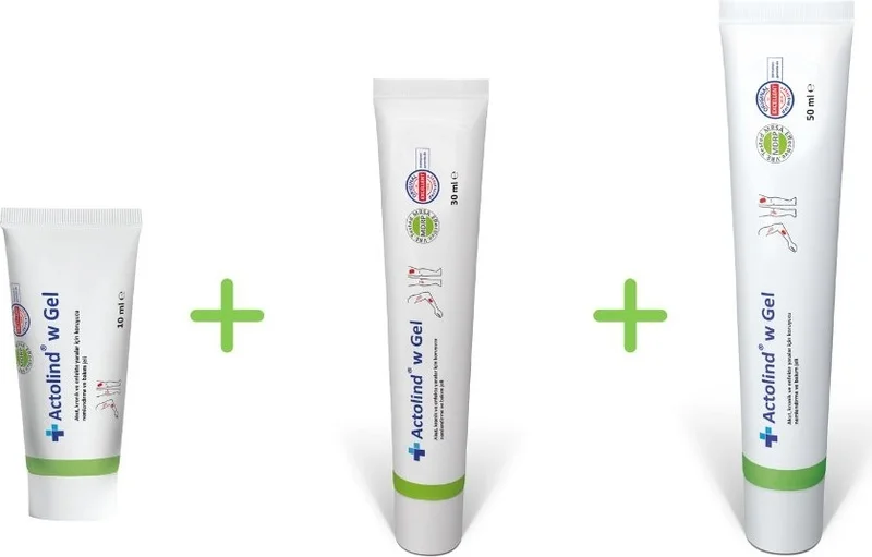 ACTOLIND - Invalid brand ® W Gel 10 ml + 30 ml + 50 ml Wound Healing Gel