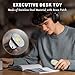 HIDEDC Greedy Cat Fidget Slider Stainless Steel Mechanical Slider with RetchetLike Sound and Vibration Feedback EDC Fidget Toys Adults Stress Relief Toy for ADD ADHD Autism Silver - Image 4