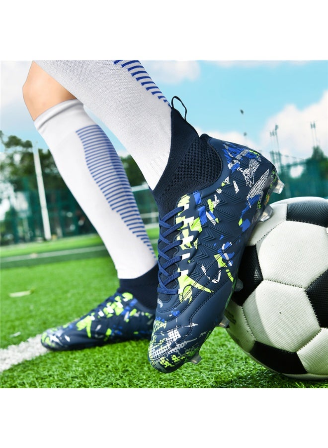 New Men Kids Soccer Shoes Cleats Football Boots Sports Large Size Long Studs Turf Shoes for Training Competition - Image 5