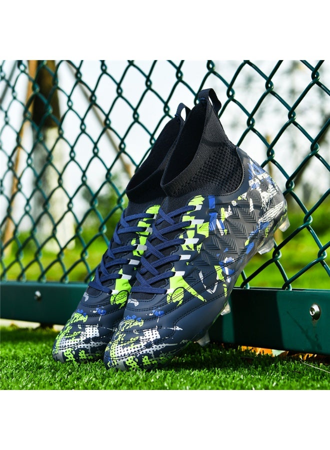 New Men Kids Soccer Shoes Cleats Football Boots Sports Large Size Long Studs Turf Shoes for Training Competition - Image 2