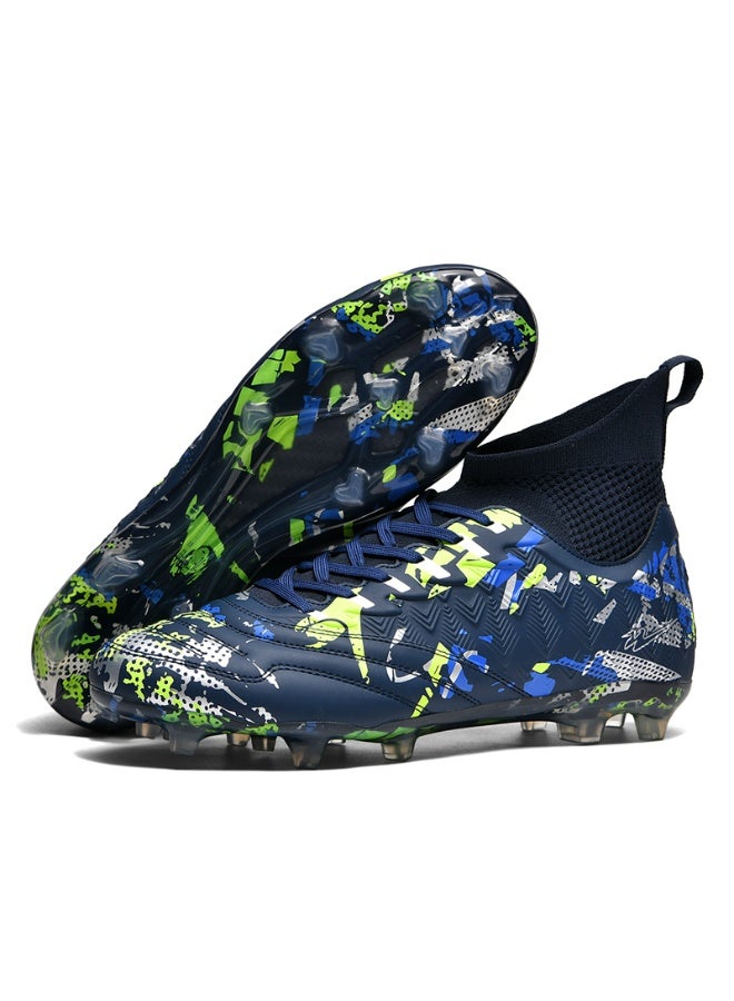 New Men Kids Soccer Shoes Cleats Football Boots Sports Large Size Long Studs Turf Shoes for Training Competition - Image 1