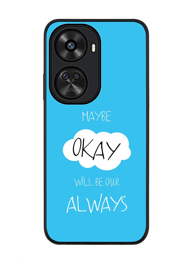 Stylizedd Rugged Black edge case for Huawei nova 12 SE / Huawei nova 11 SE 4G, Slim fit Case Flexible Rubber Edges Anti Drop TPU Gel Thin Cover - Maybe Okay - Image 1
