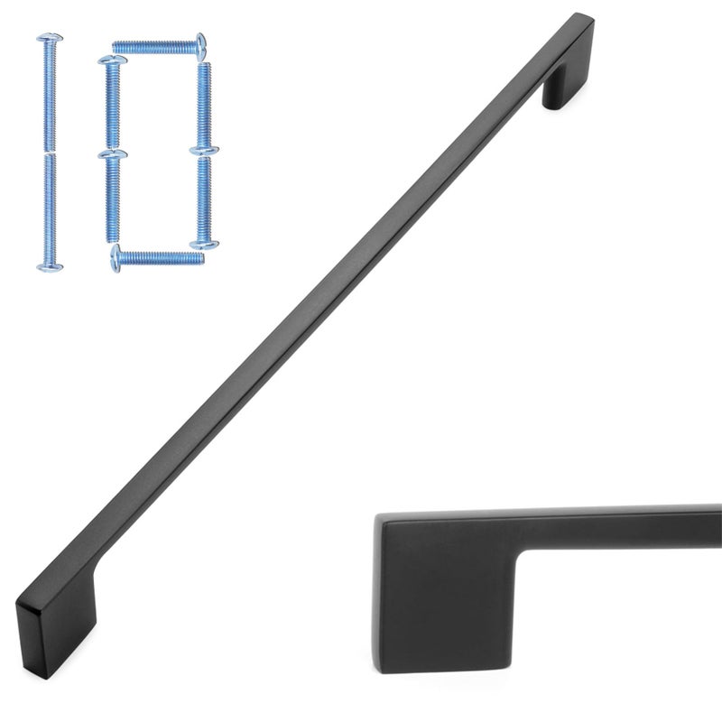 KOOFIZO 10 Pack 11516 Inch Matte Black Kitchen Cabinet Pulls Black Cabinet Handles Black Cabinet Hardware for Kitchen Cabinets Drawer P01 Dresser Cupboard Bedroom Bathroom - Image 2