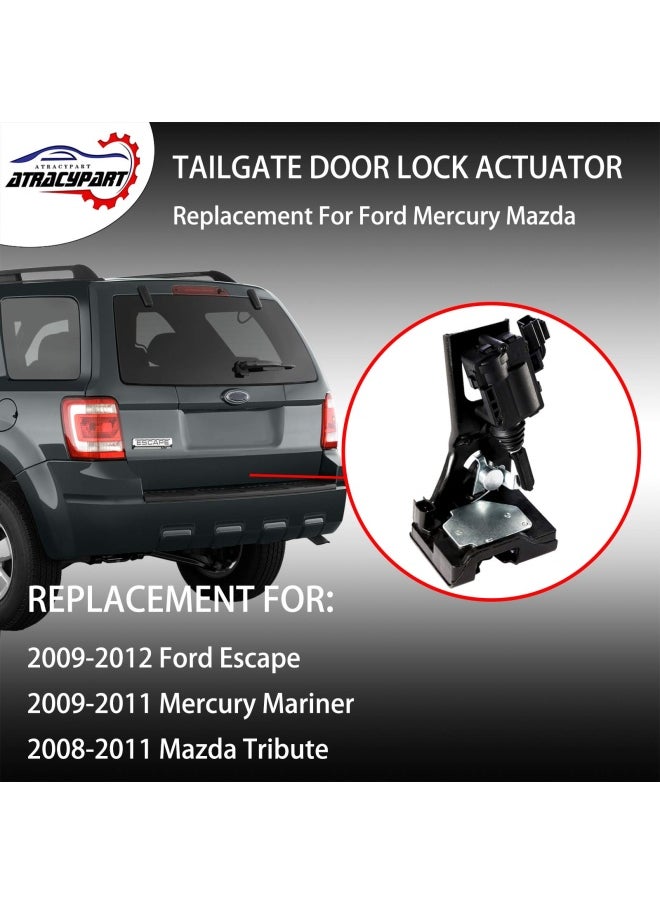 Generic Rear Liftgate Door Lock Actuator Tailgate Latch Actuator  Replacement For 2009-2012 Ford Escape 2008-2011 Mazda Tribute 2009-2011 Mercury Mariner  Replace Oe 9L8Z-7843150-B 9L8Z7843150B  - Image 3