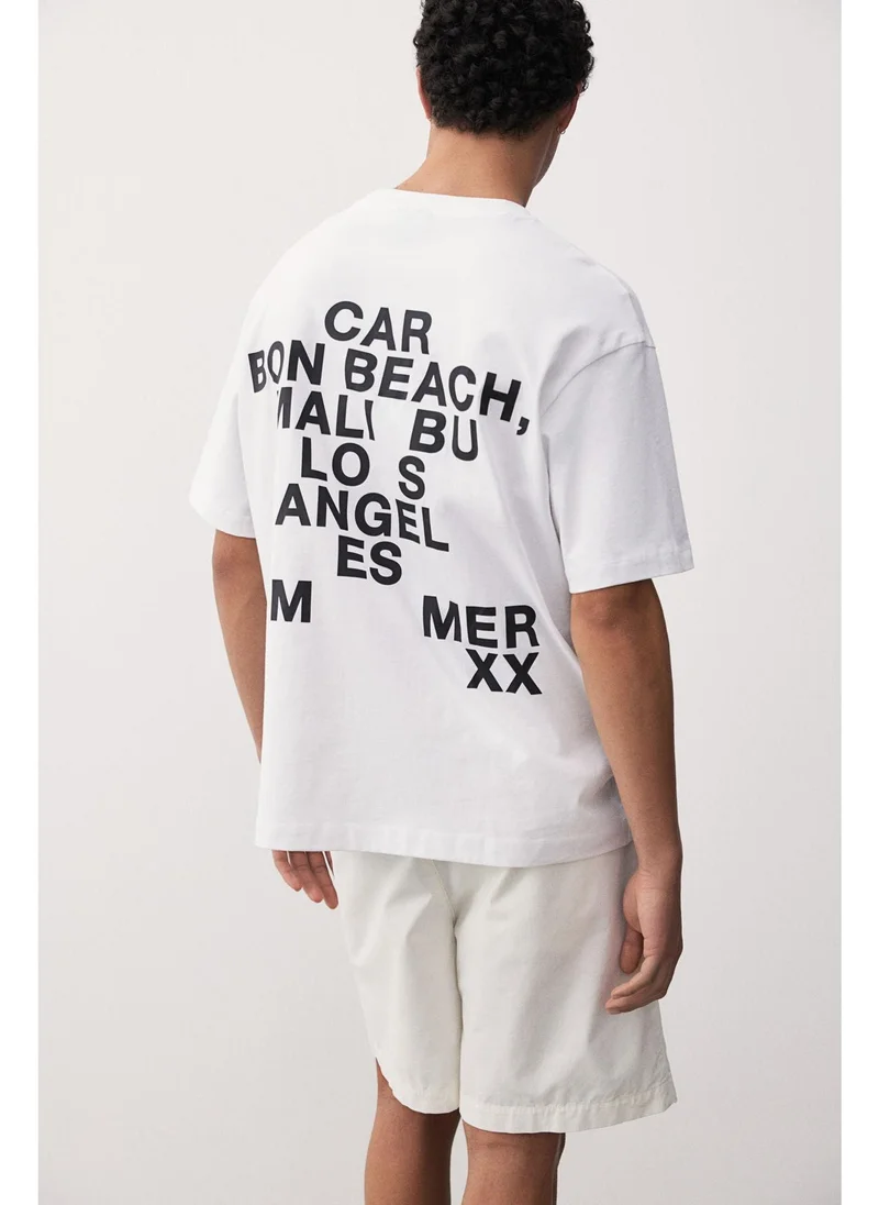 H&M Loose Fit Printed T-shirt