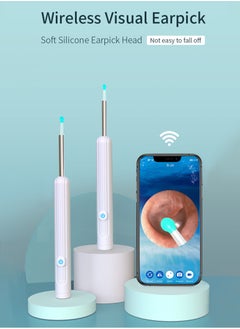 ULHYC Ear Wax Removal Visual ear scoop ear pick wireless wifi endoscope high definition ear picking Wi-Fi Visible Wax Elimination Spoon For iPhone, iPad, Android Phones  - Image 2