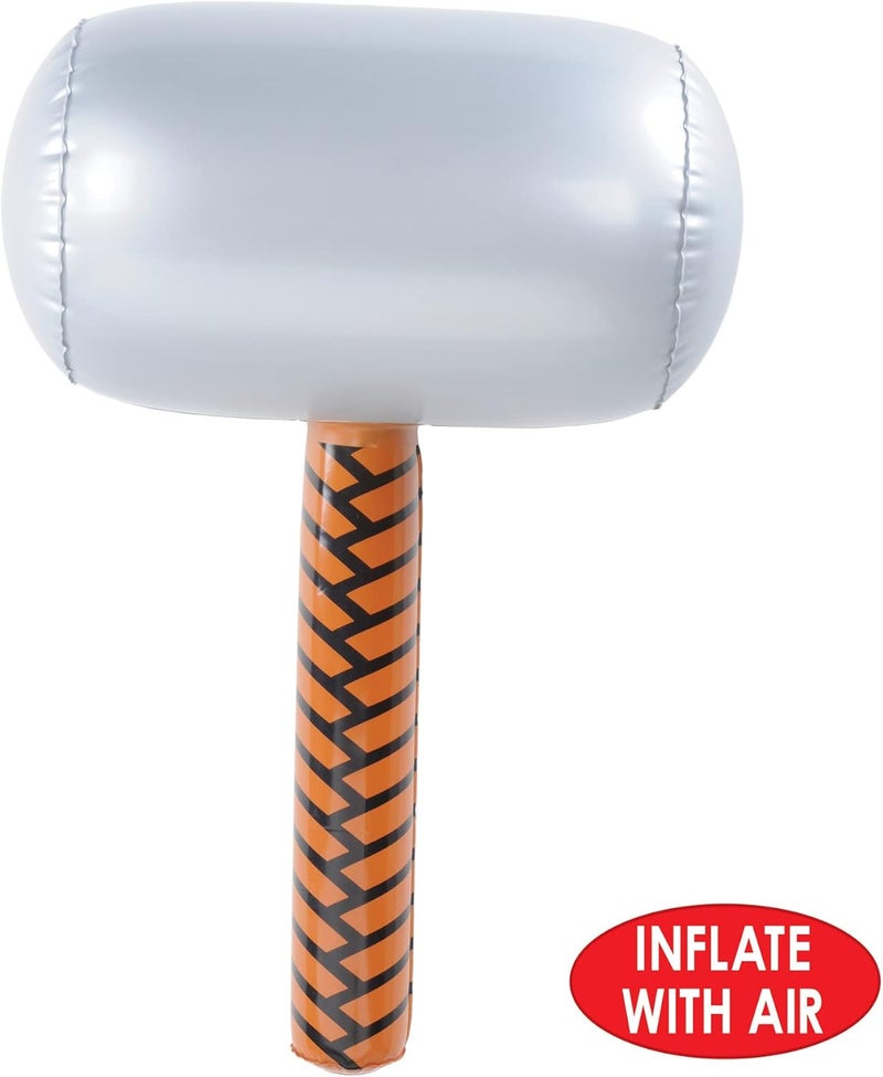 Beistle 2 Piece Inflatable Hammers Superhero Carnival Prizes Heroes Theme Photo Props Medieval Party Supplies Halloween Costume Accessories 18 - Image 3