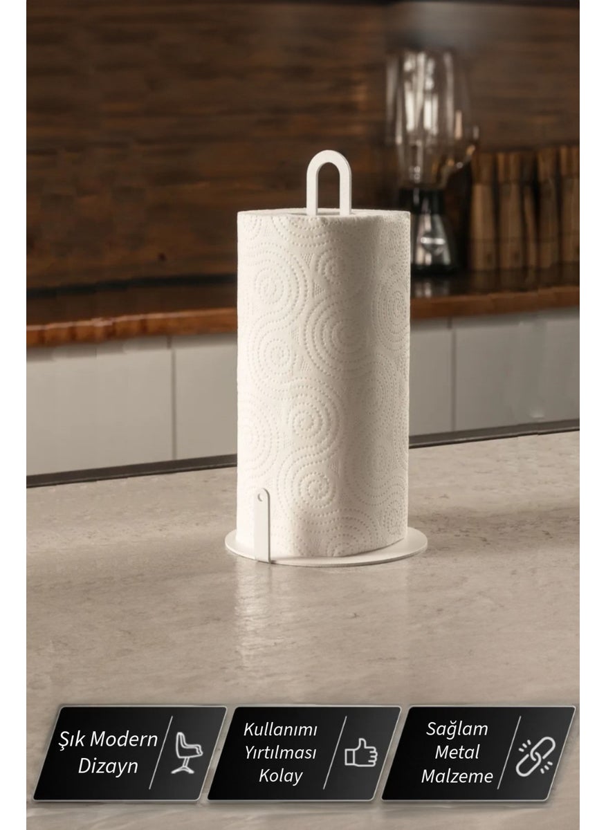 3Art Metal Metal Towel Napkin Holder - Paper Towel Holder  - Image 1
