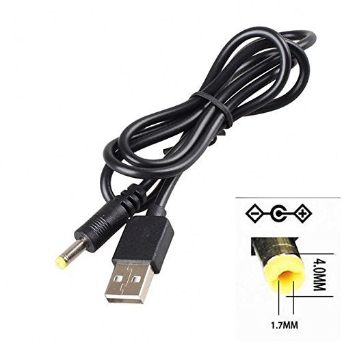 CentIoT - USB A Male -to- DC 4.0 * 1.7 mm Power Plug Connector Adapter Converter - with Cord - suitable for miniature security cameras - Image 2