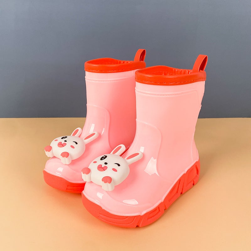 Children's Cartoon Rain Boots – Non-Slip Waterproof Shoes for Toddlers and Kids - Image 1