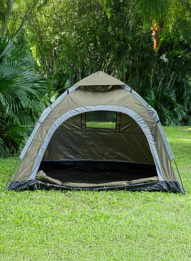 DPT خيمة تخييم، زيتوني، حجم 200*190*130 سم - Image 2