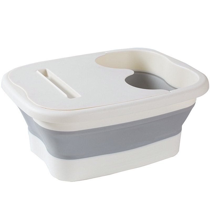 Portable Thickened Foot Bath Basin Household Multifunctional Foot Soak Tub with Massage Nodes for Men & Women - Image 1