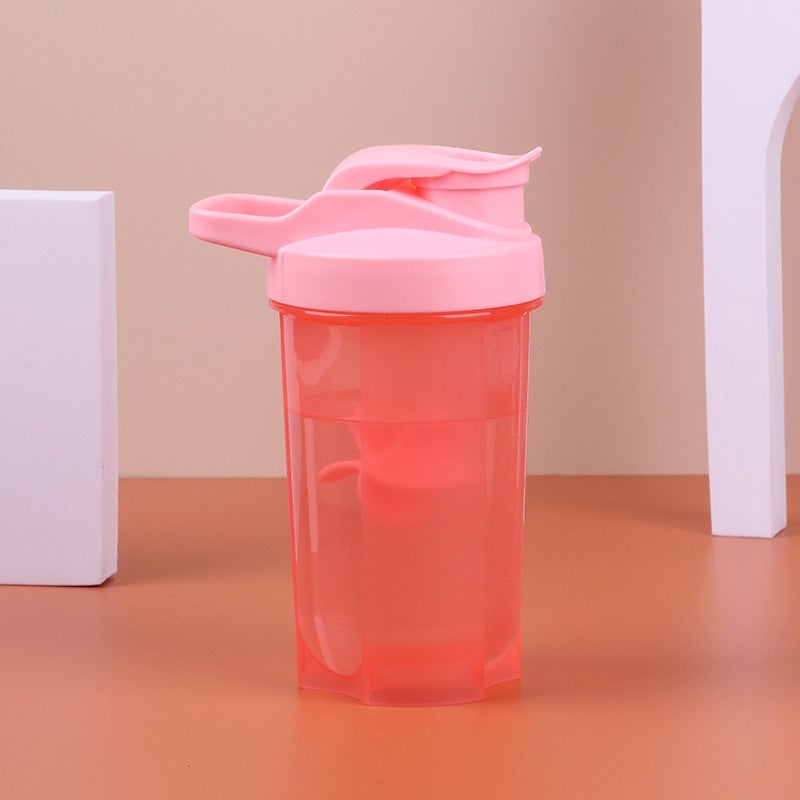 YL Factory Direct 500ML Plastic Shaker Bottle for Protein Powder, Fitness &  Milkshakes - Image 1