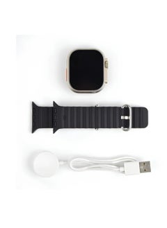 Generic S9 Ultra Smartwatch 49mm - Black  - Image 1