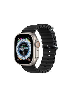 Generic S9 Ultra Smartwatch 49mm - Black  - Image 5