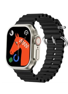 Generic S9 Ultra Smartwatch 49mm - Black  - Image 3