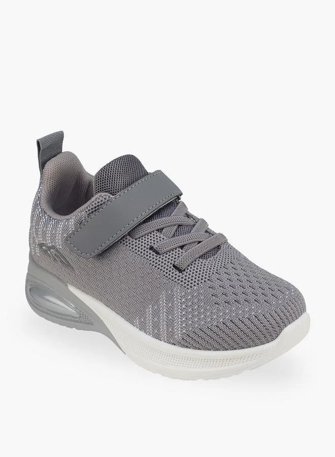 Oaklan by Shoexpress GREY Girls Hook & Loop Sports Shoes for Women | Best Price UAE