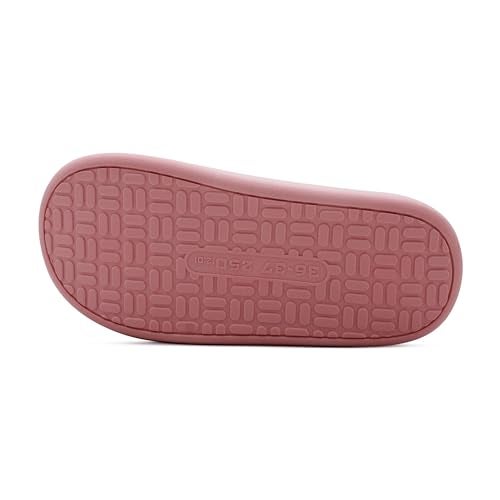 VRITRAZ Women’s Cute Furry Slippers | Soft Plush Animal Design Winter Wear | Warm Cozy Home Footwear | Comfortable Stylish Slippers for Ladies (Size 9, Pink) - Image 4
