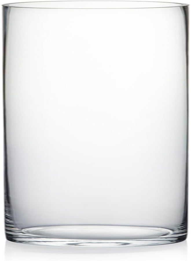 AKDC Wgvi Clear Cylinder Glass Vase, 3"X12"H Skinny&Narrow For Wedding Party Flowers Centerpieces Home Decorations - Image 1