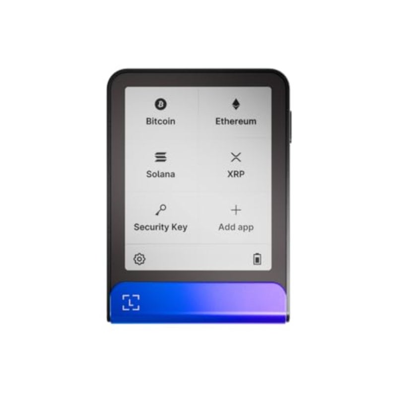 Flex - مُوقع تشفير يعمل باللمس - يمكنك إدارة جميع أصولك الرقمية وهويتك بشكل آمن عبر تطبيق Wallet Neptune Blue - Image 1