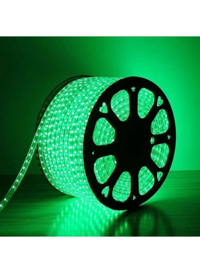 شريط إضاءة LED RGB بطول 50 متر 220 فولت مقاوم للماء IP65 مع ريموت وكنترولر – إضاءة متعددة الألوان مرنة قابلة للقص للاستخدام الداخلي والخارجي للمنزل والحديقة - Image 5