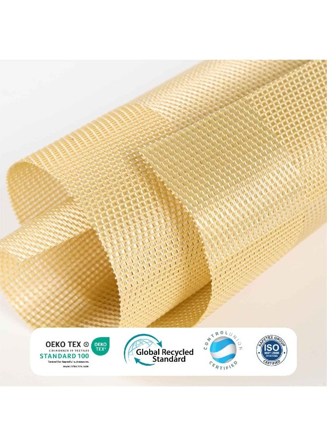 Rest Set Of 6 Heat Resistant Place Mats Washable PVC Table Mats  - Image 3