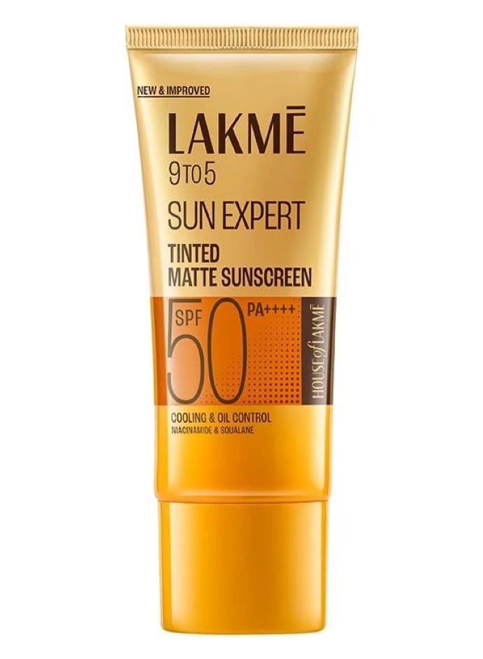 LAKME Sun Expert Tinted Sunscreen 50 SPF 50 g - Image 1