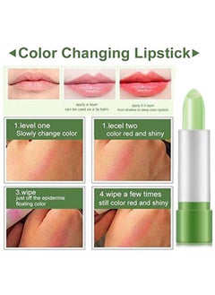 FirstFly firstfly 2 Pack Aloe Vera Lipstick, Long Lasting Nutritious Lip Balm Lips Moisturizer Magic Temperature Color Change Lip Gloss  - Image 4