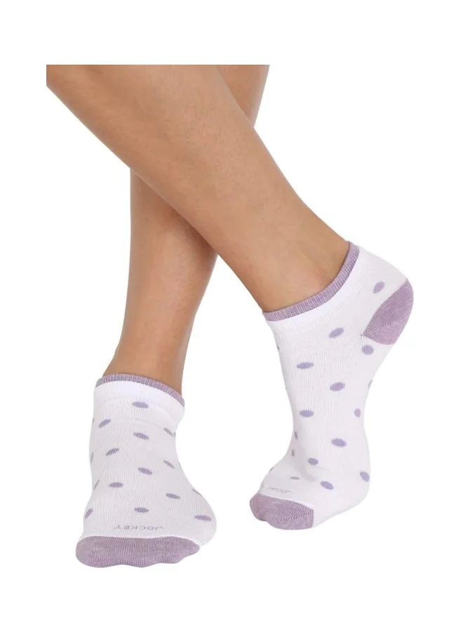 جوكي Jockey Women Ankle Length Cotton Blend Socks
