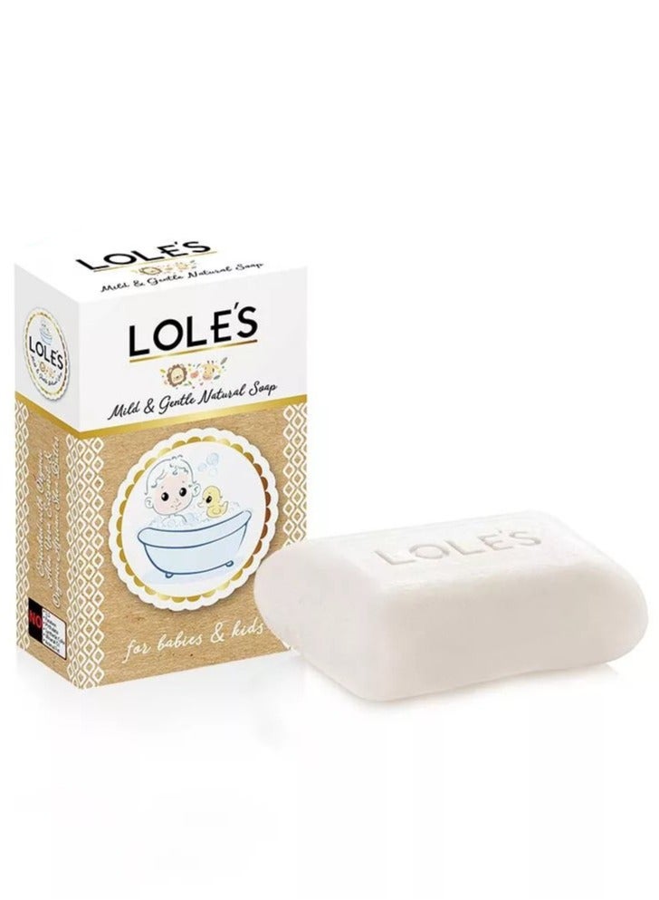 Lole's Gentle Skin Care Soap for Babies & Kids – Mild & Nourishing Formula, Pack of 2 x 100g - Image 4