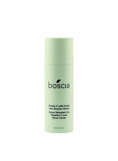 boscia Vitamin C With Caviar Lime Booster Serum - Vegan, Cruelty-Free, Natural & Clean Skin Care - Vitamin C Serum With Aha-Rich Caviar Limes - For All Skin Types - 1 Fl Oz  - Image 1