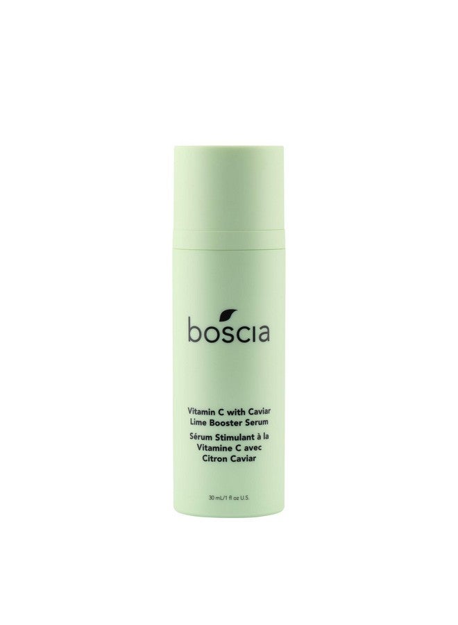 boscia Vitamin C With Caviar Lime Booster Serum - Vegan, Cruelty-Free, Natural & Clean Skin Care - Vitamin C Serum With Aha-Rich Caviar Limes - For All Skin Types - 1 Fl Oz - Image 1