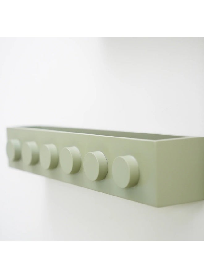 LeBLOQ Levora II Wall Shelf Set, Minimalist Wooden Shelves with Customizable Color and Layout - Image 4