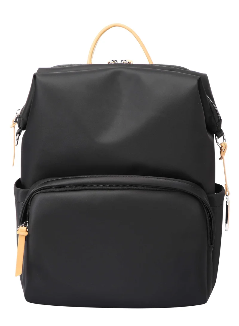 Bopai  Premium Durable Lightweight Ladies Laptop Backpack Water Resistant Synthetic Leather Daypack for Casual/Office/School/College, BO-LB791, Black for Women | Best Price UAE